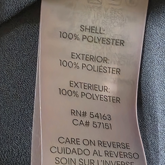 Calvin Klein Black Ruffle Blouse - Picture 4 of 5